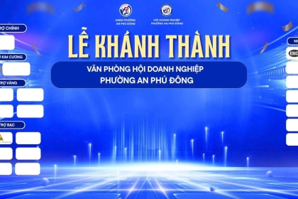 Lễ Khánh Thành Và Khai Trương Văn Phòng Mới Hội Doanh Nghiệp Phường An Phú Đông