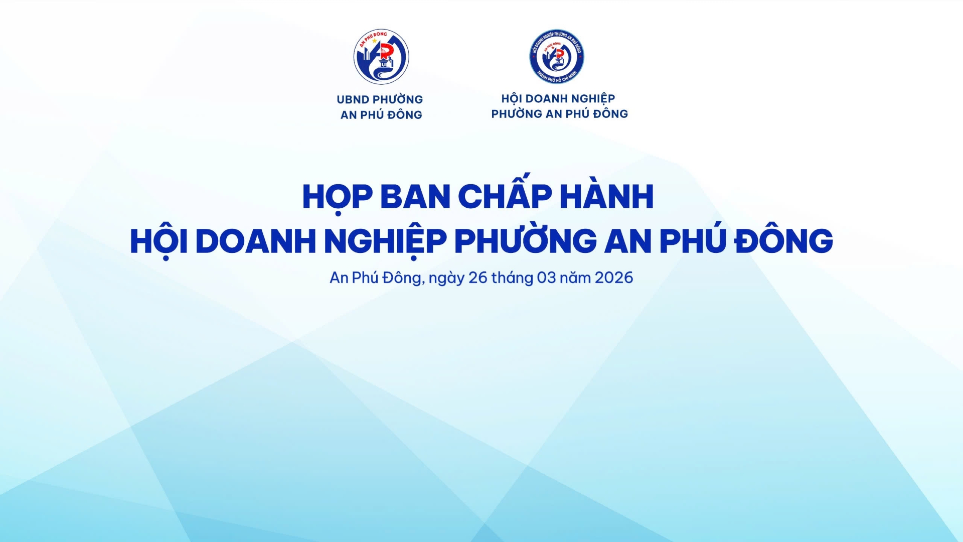 Cuộc họp ban chấp hành hội doanh nghiệp